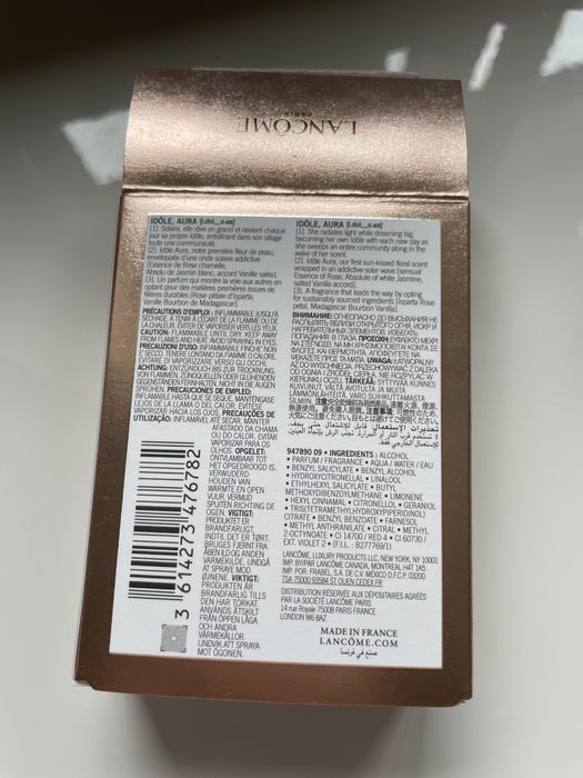 Lancome Idole Aura EDP eau de parfum lumineuse - 25ml - 100% oryginalne - z Flaconi
