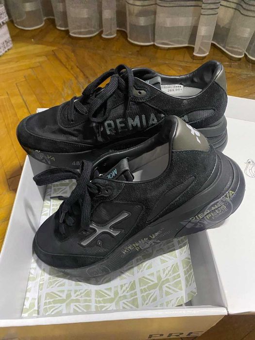 кросівки premiata moerun triple black