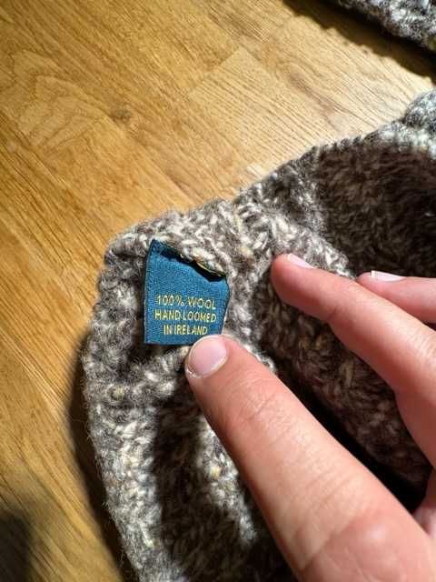 Malha em lã feita Irlanda