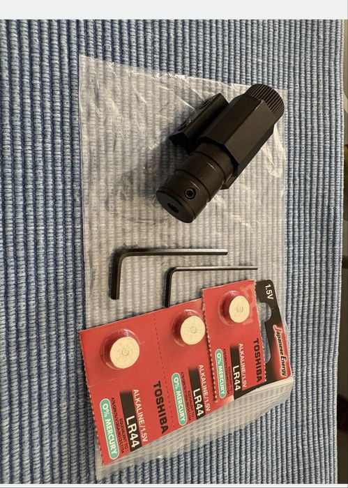 Mira laser para pistola airsoft/co2