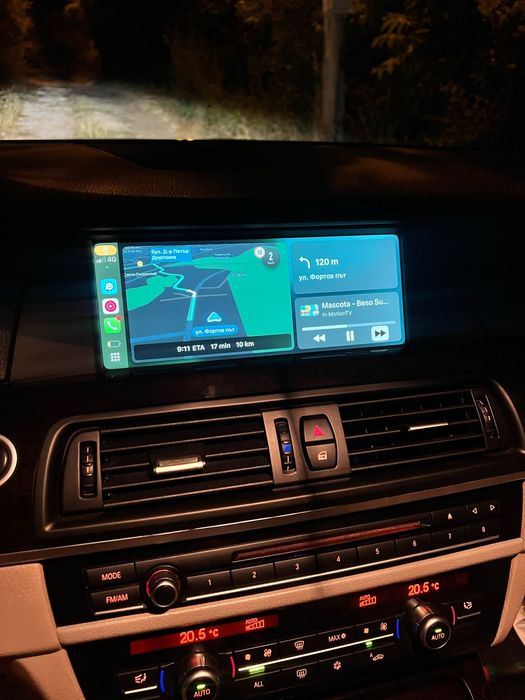 Box carplay/Android Auto BMW F10 F11 (Novo)