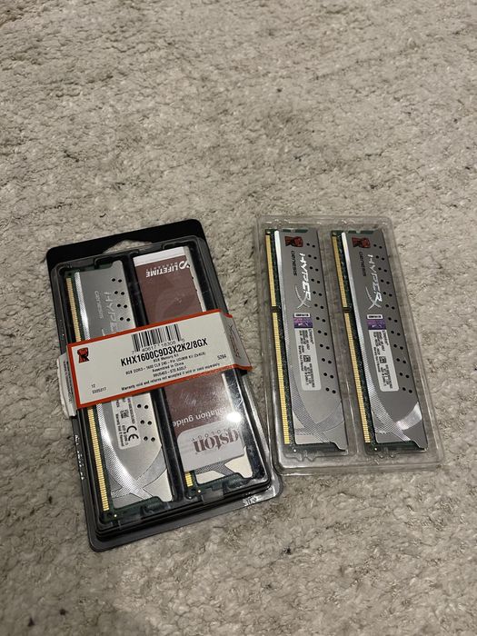 Ram DDR3 16Gb 4x4 Kingston HyperX