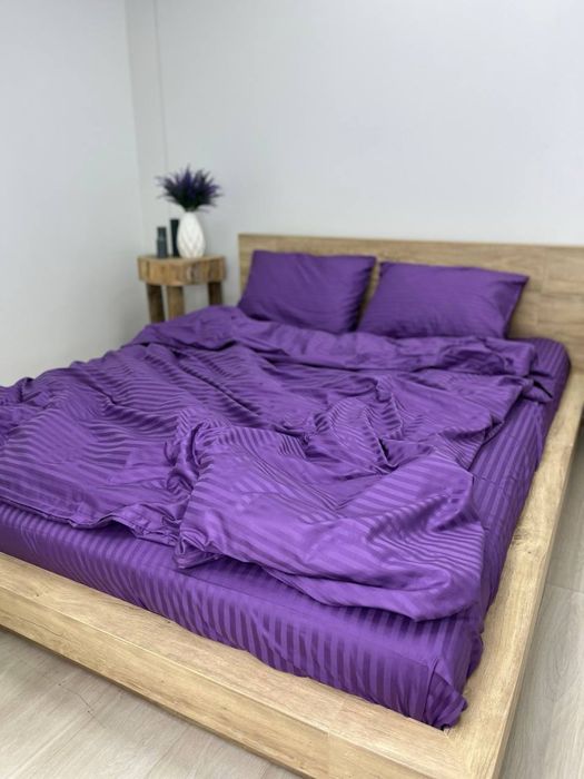 Комплект постільної білизни Страйп-сатин