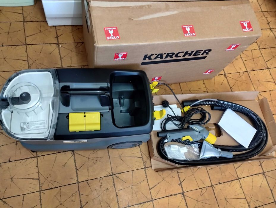 Odkurzacz piorący karcher puzzi 10/1 Nowy raz użyty