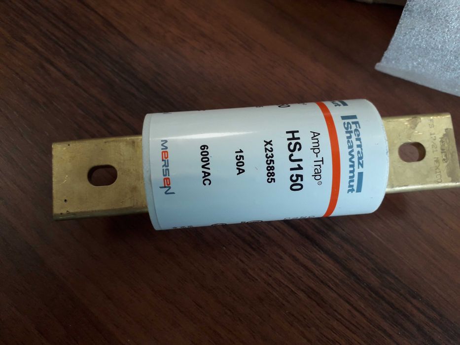 Bezpiecznik topikowy HSJ 150 szybki przemysłowy 150A 600V Nowy