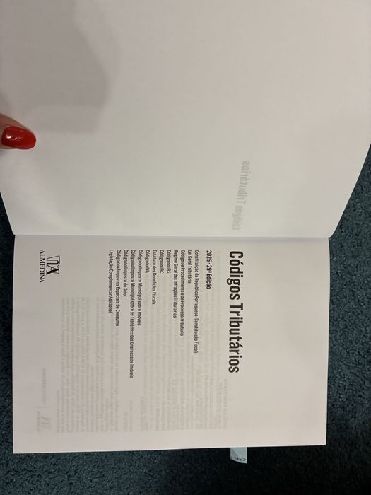 Codigo tributario almedina