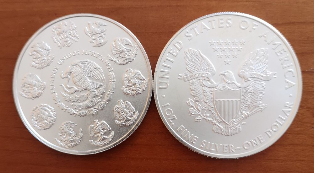 moedas prata onças Libertad e ASE 2009 (#2)