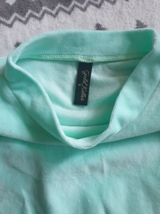 Dres welurowy Bluza Gold Killer S, XS,M.