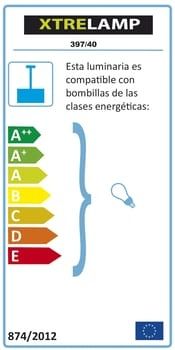Candeeiro de teto 
Candeeiro de teto suspenso LONDRES CINZA LONDRES C