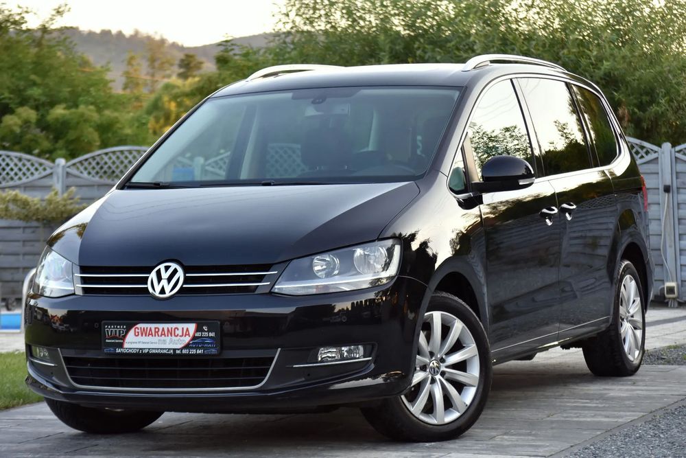 Volkswagen Sharan Full Led Kamera Klimatronik Alu PDC Jak Nowa Gwarancja