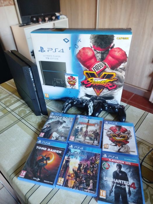 PlayStation 4 Fat 1TB – Ultimate Player Edition + Jogos