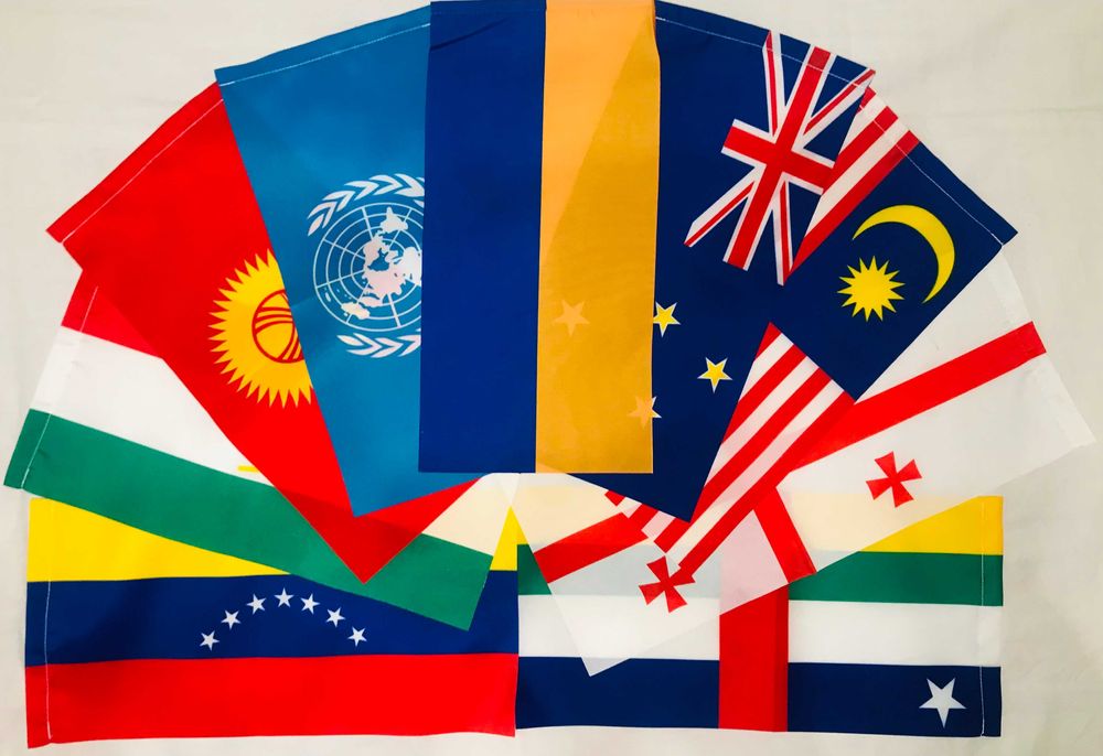 Прапори світу (розмір 187х90см.)