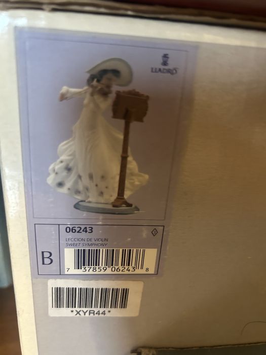 Lladró “Violinista” com caixa original