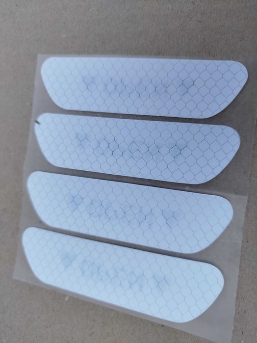 OPEN світловідбиваючий наклейки двері авто білі