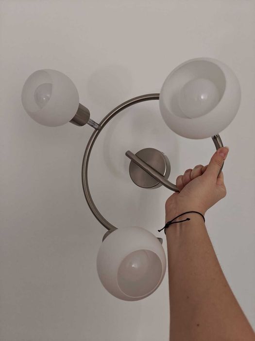 Lampa suftiowa spirala Candellux NOVO
