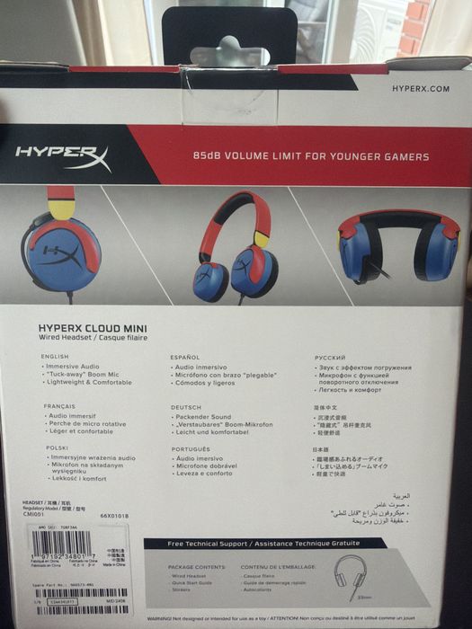 Hyperx cloud mini nowe!!!