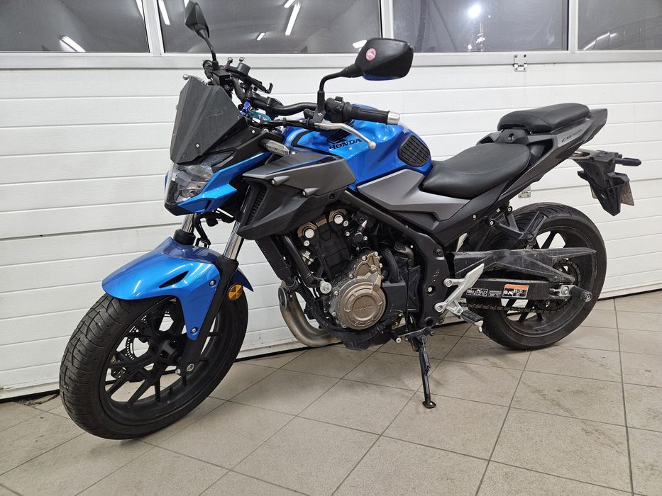 Honda cb500f 2021 niski przebieg A2  grzane manetki