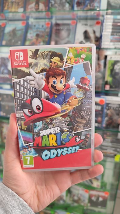 Super Mario Odyssey Nintendo Switch sklep wysyłka wymiana
