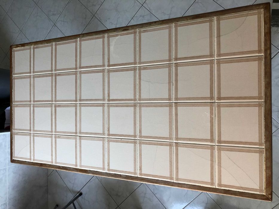 Mesa Cozinha Madeira/Cerâmico