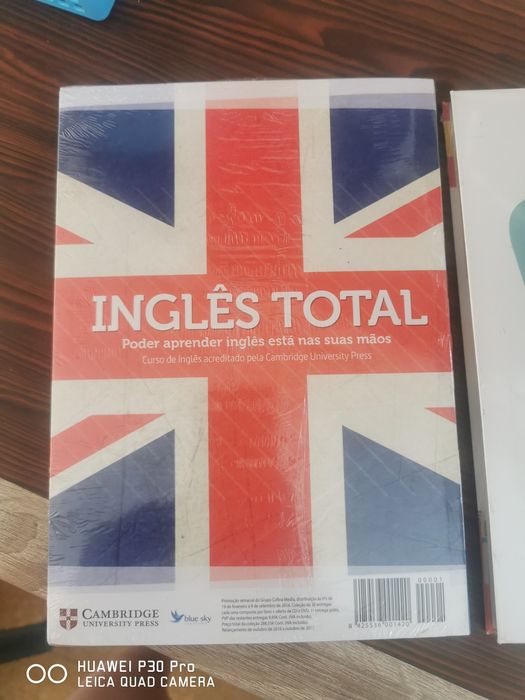 Curso completo de inglês com DVD