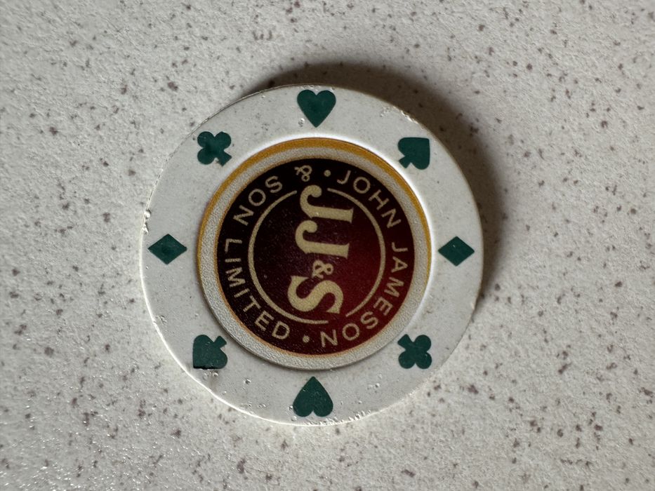 Szton, żeton JJ&S John Jameson & Son Limited