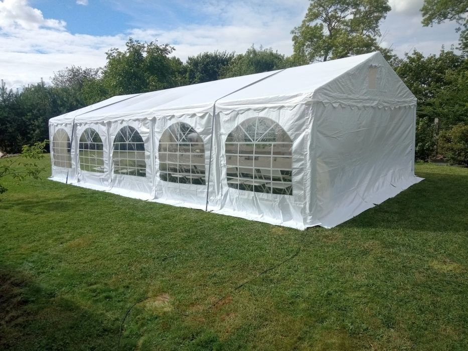 Wynajem namiotu namiotów imprezowych stołów krzeseł Fotobudka 360