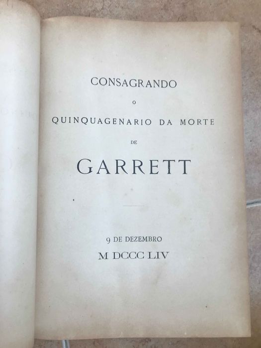 Obras completas de Almeida Garrett Theophilo Braga Volume I e II 1904