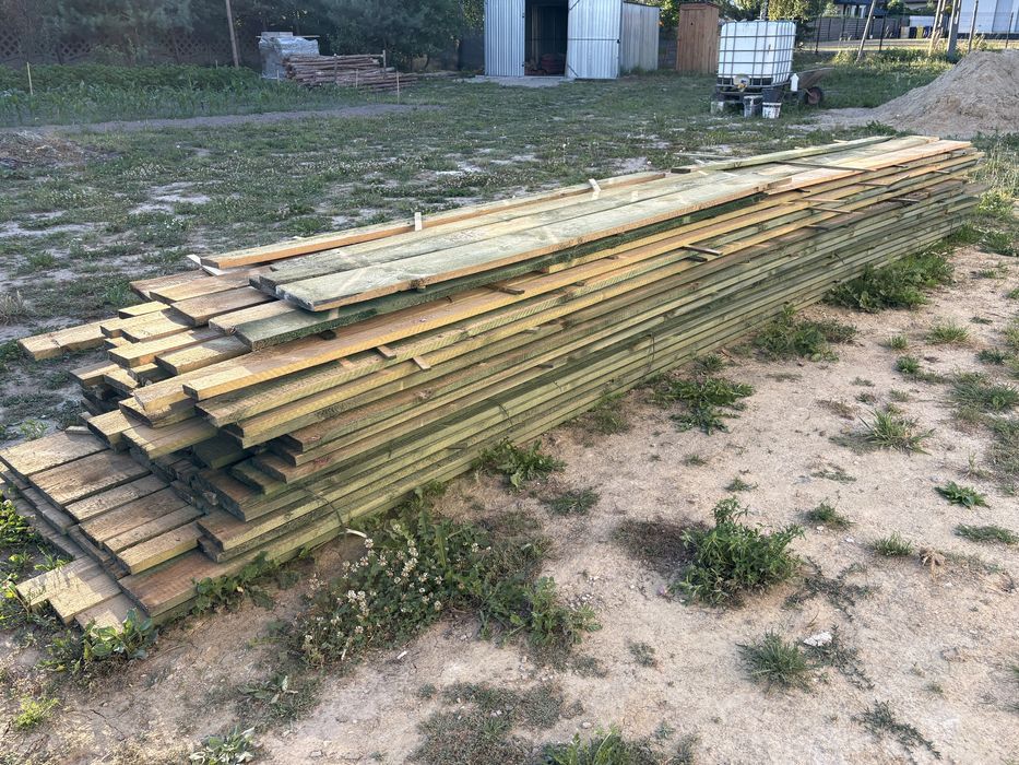 Deski impregnowane 2,5 m3