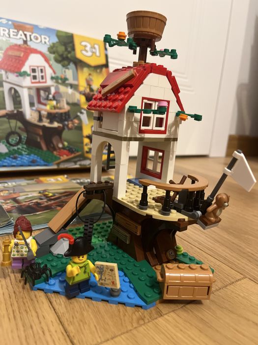 Klocki lego creator 31078 piraci , domek na drzewie