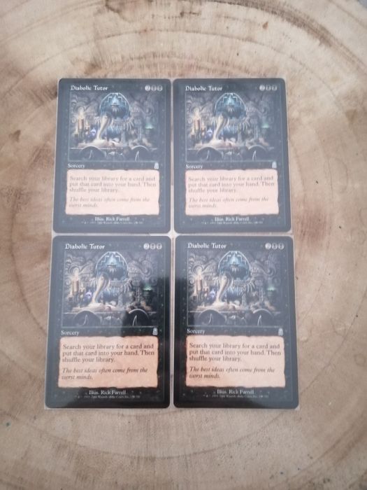 MTG Diabolic Tutor Odyssey NM