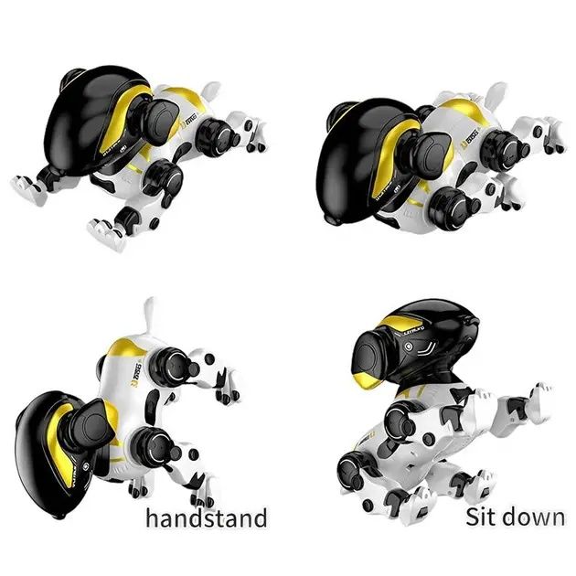Розумний собака-робот з пультом управління та голосовими командами