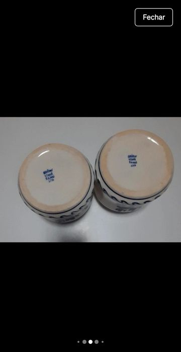 Conjunto de 5 peças de loiça de Viana