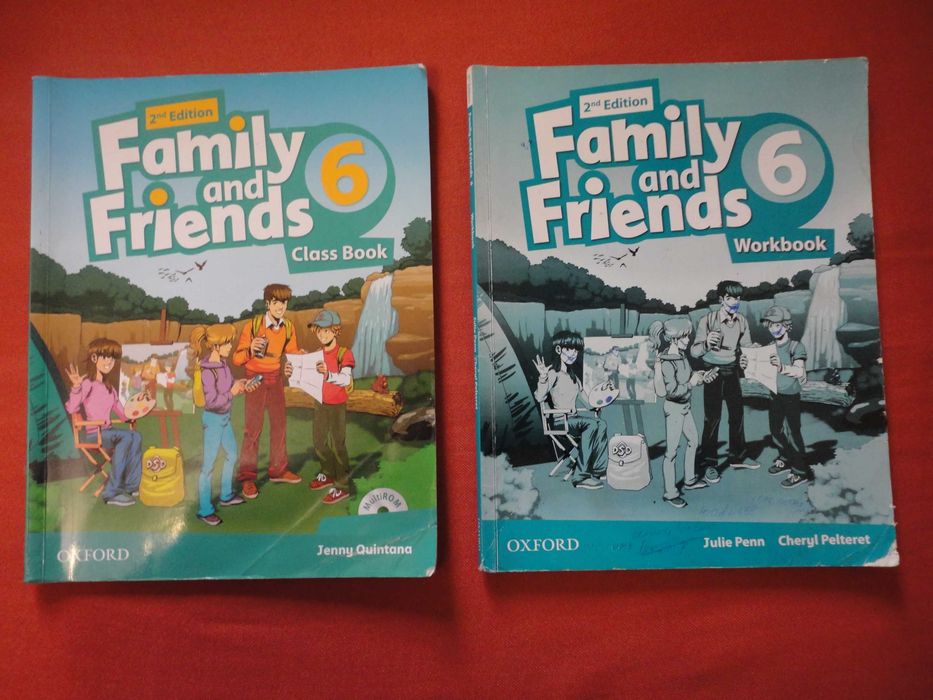 Набор Family and friends 6 + MultiROM (Оригинал) 2nd Edition