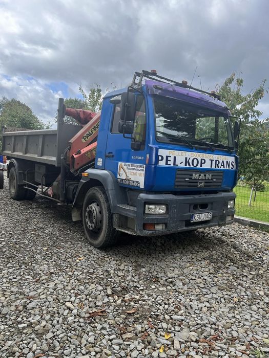 Sprzedam wywrotke z hds Man hydroburta