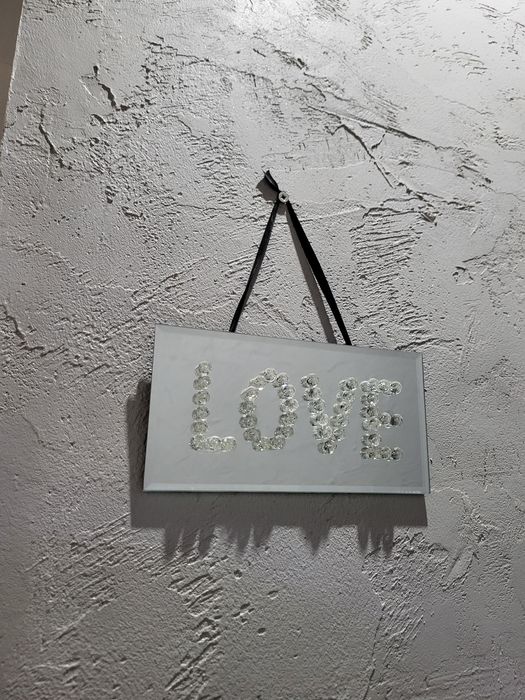 Glamour zestaw srebrny Home&You motylek lustrzane wazon chanel obraz