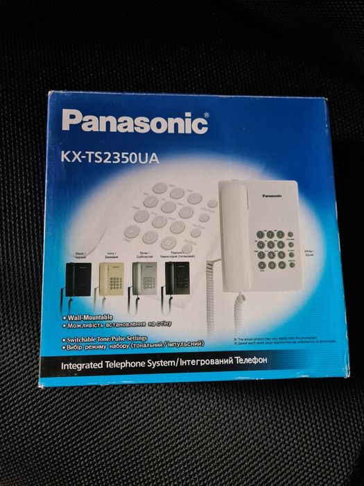 Телефон новий Panasonic стаціонарний