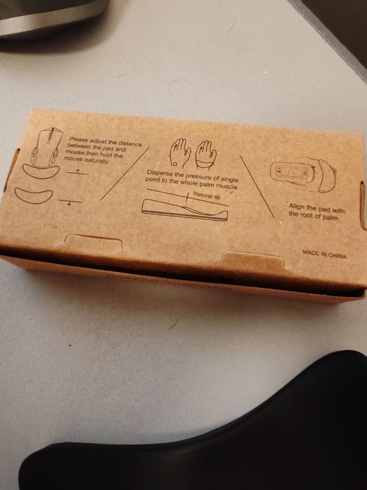 Apoio pulso para rato