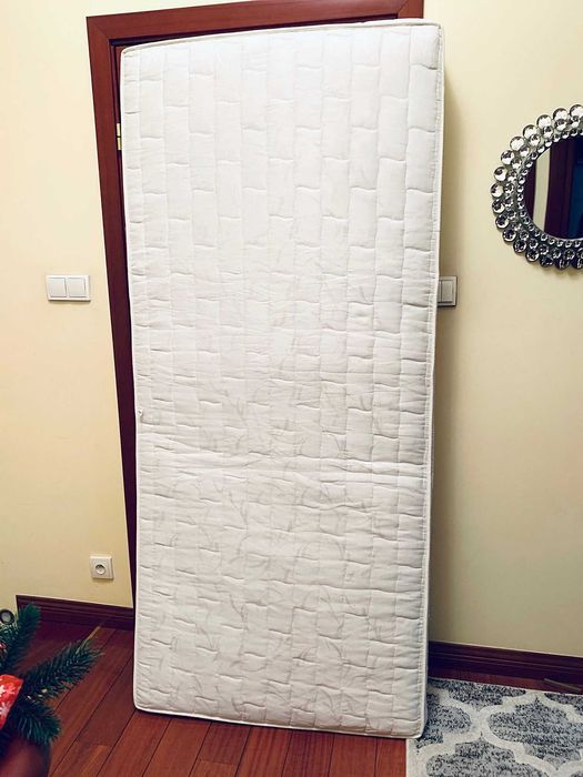 Fidżi dwustronny MATERAC 90x200 na sprężynach Lato-Zima