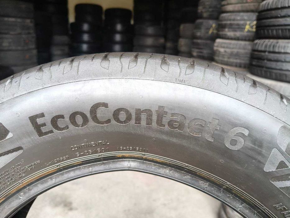 Continental Eco Contact 6 185/65r15 4шт, 20год, 5,2-5,5мм, ЛЕТО Привезены из Германии