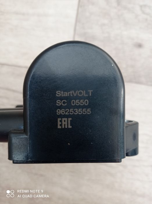 Новая катушка зажигания StartVOLT SC 0550. Шевроле Авео T200,T250,T255