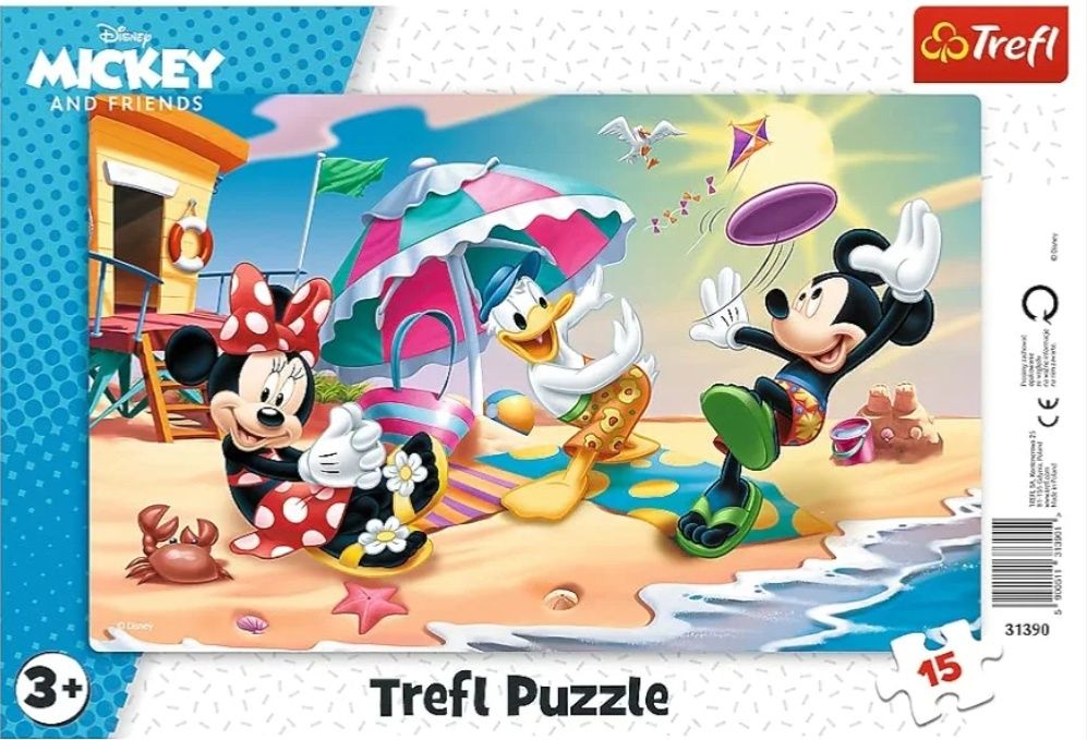 Puzzle 15pcs novo