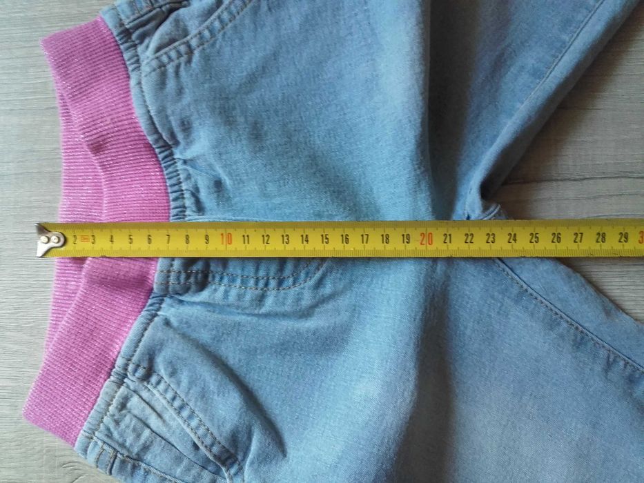 Jeans spodnie dżinsowe na gumce TXM rozm. 104 + gratis spodnie Lindex