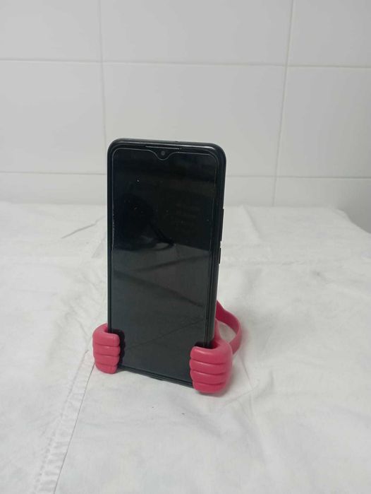 Suporte para telemóvel polegares e vermelho