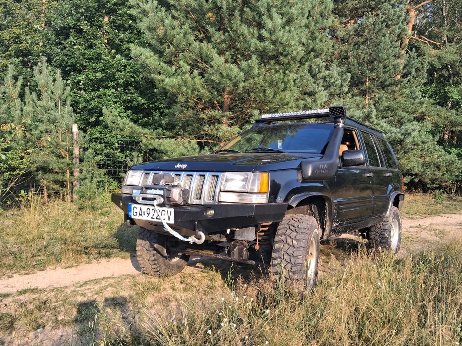 Jeep Grand Cherokee zj 5.2 V8 zawieszenie long arm