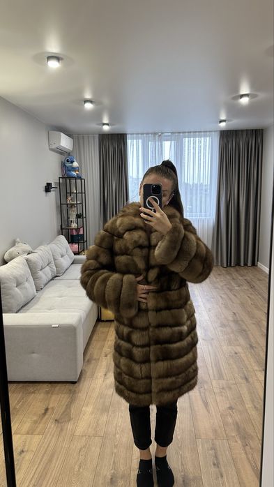 Соболь. Шуба из соболя. Шуба из соболя длинная