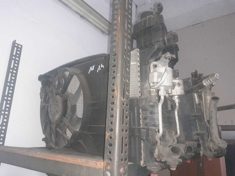 Mercedes W168 1.4 1.6 A140 A160 chłodnica komplet chłodnic wentylator