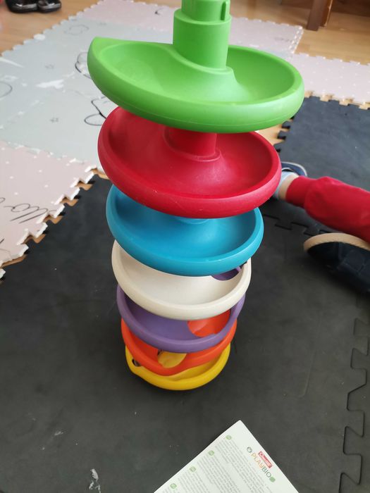 Tor kulkowy wieża trzy kulki Spiral Tower quercetti