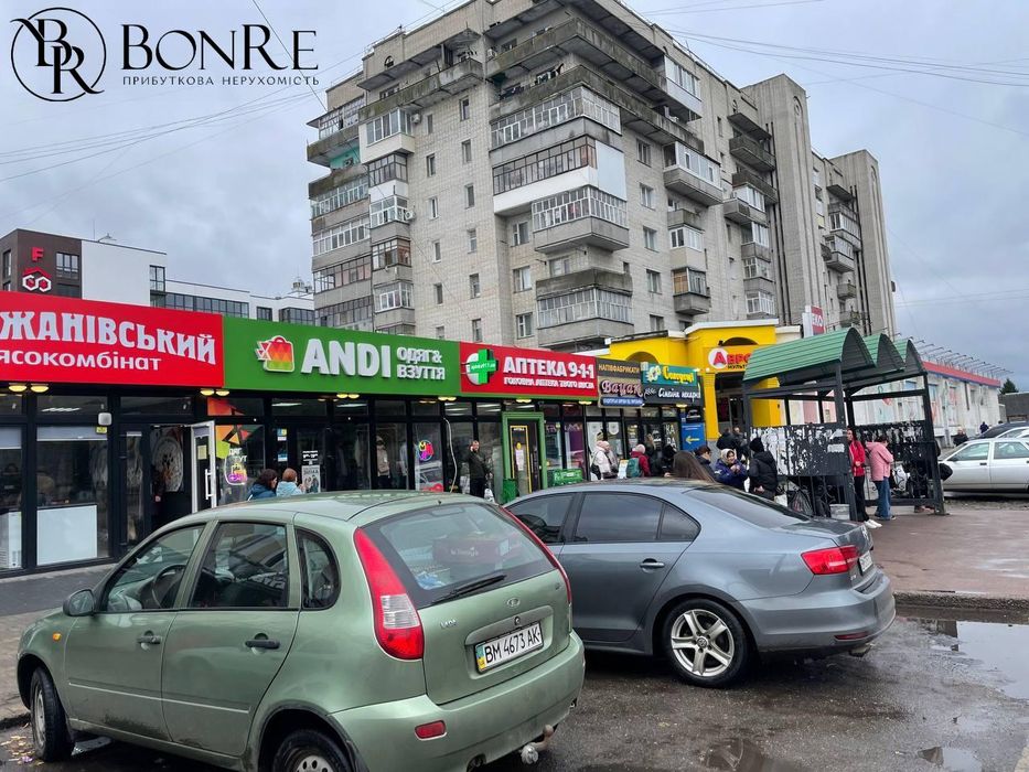 Оренда, Фасадний вхід, Торгового Приміщення, Ромни 30м2