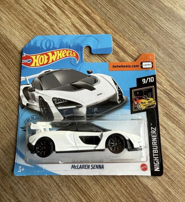 Hot Wheels McLaren Senna Biały NOWE