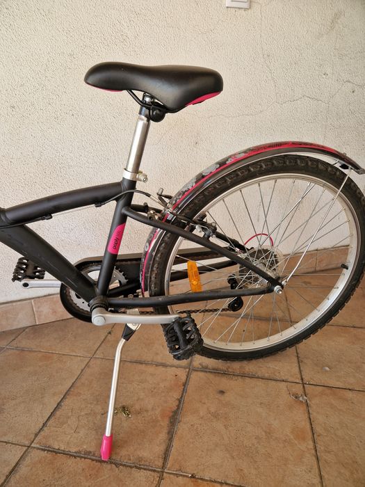 Bicicleta criança 9-12 anos (rosa e preta)